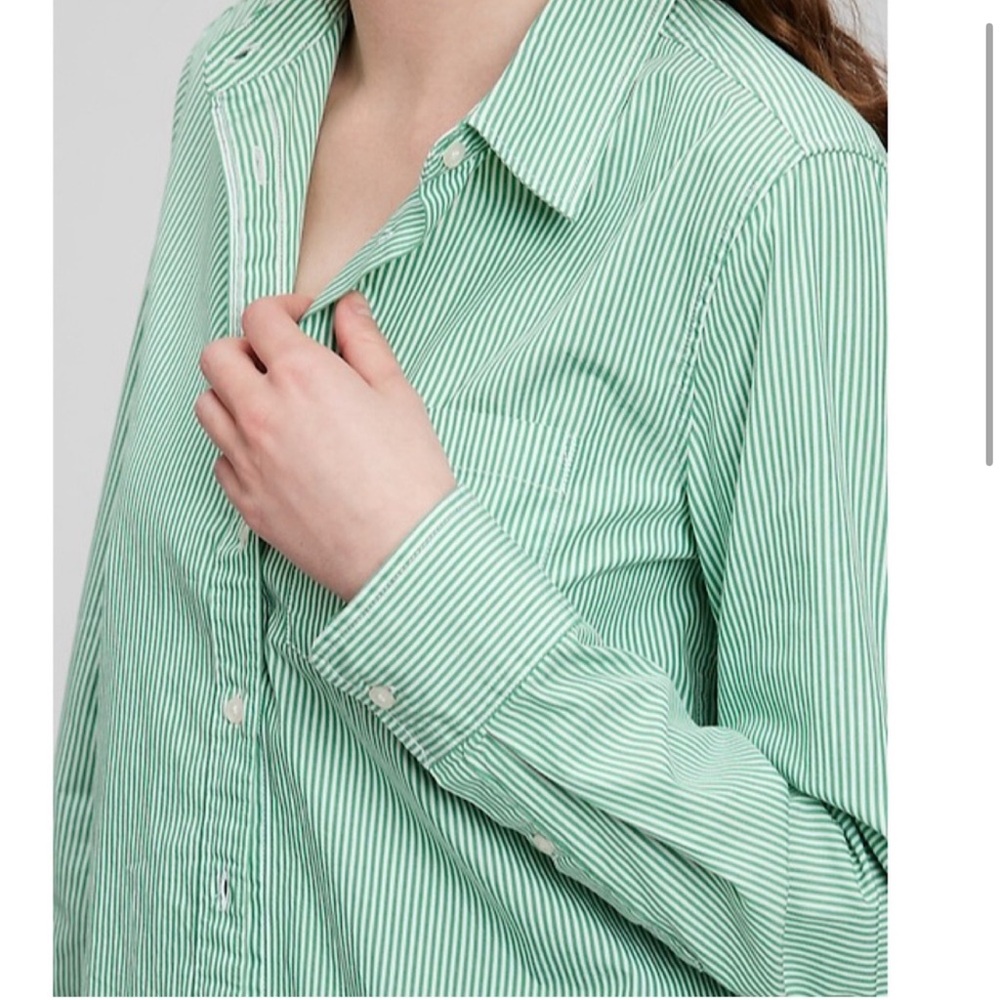 GAP 100% Organic Cotton Perfect Shirt - Picture 2 of 5